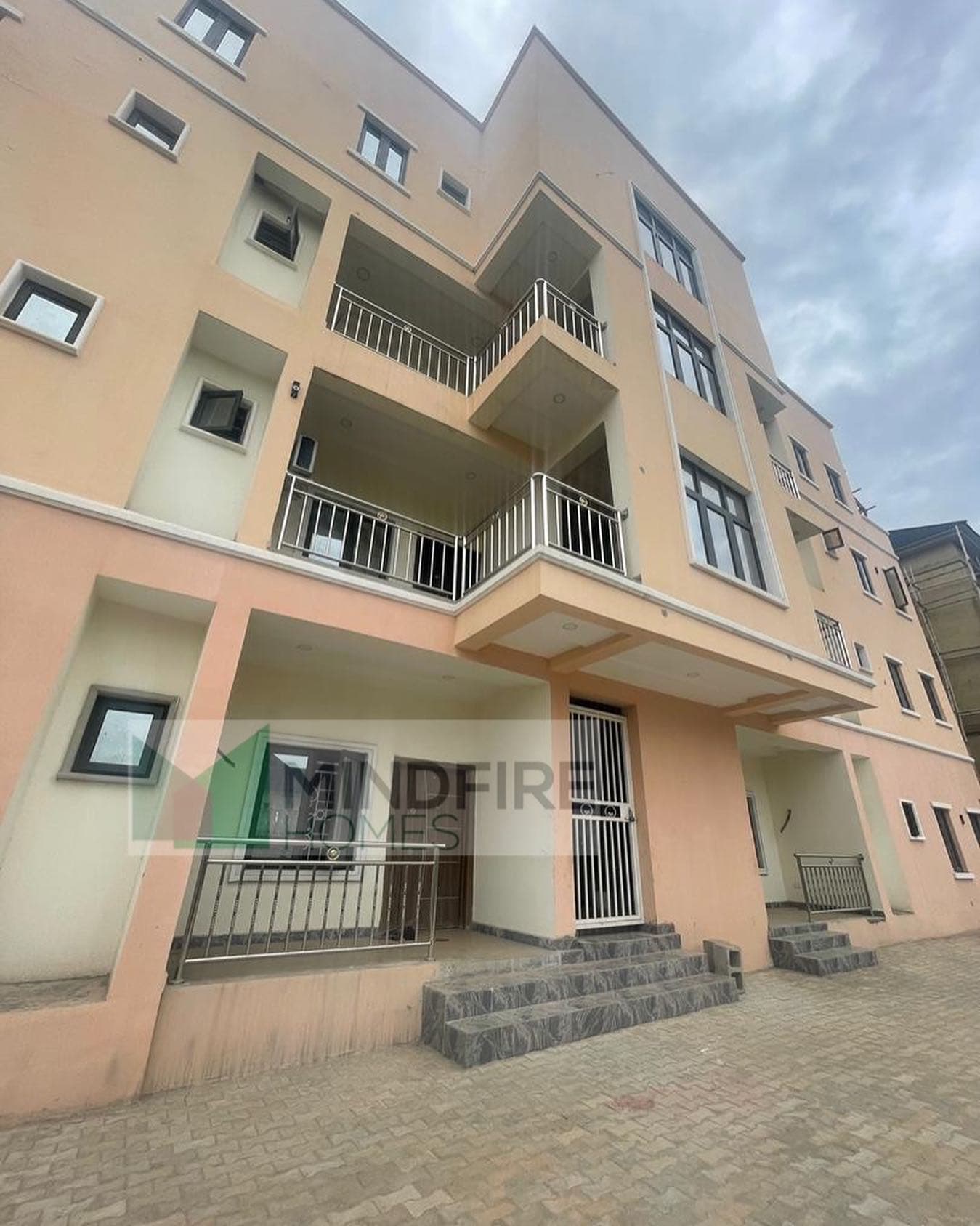 Completed Mindfire Homes apartment block in Jahi, Abuja